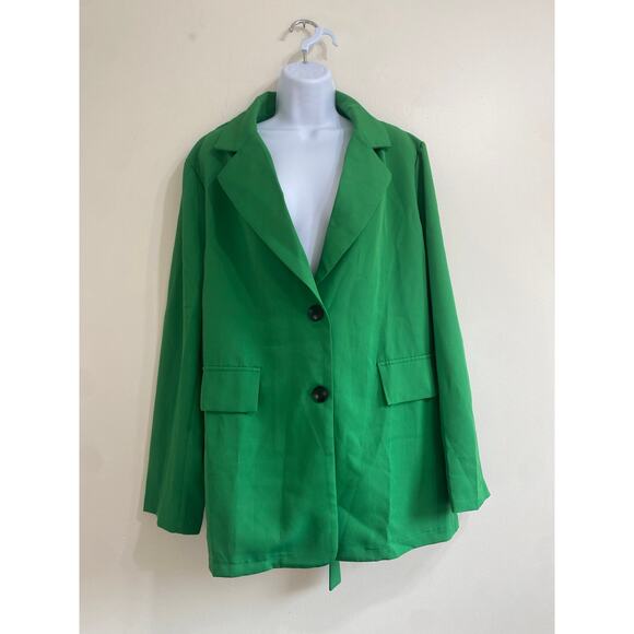 Woman's Green Blazer - size XL - Picture 1 of 9